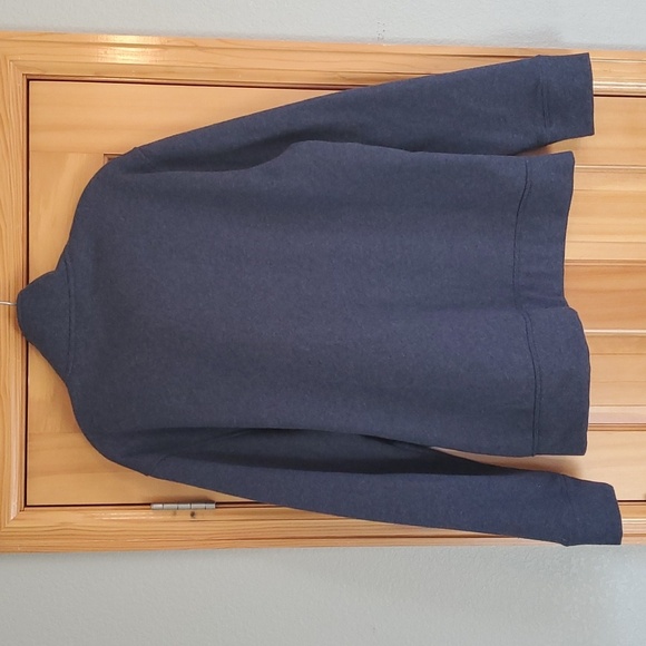 Nautical Mens L Blue Mock Zip jacket - Picture 4 of 4